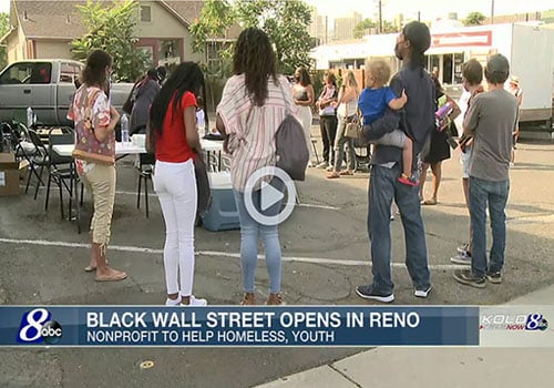 "Black Wall Street Reno Opens Its Doors"