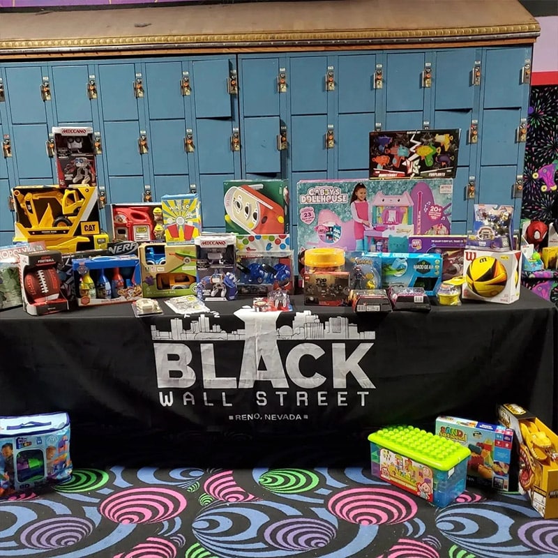 Black Wall Street Reno | toy donations