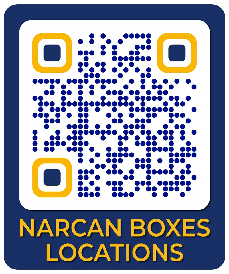 Reno Narcan Box Locations QR code