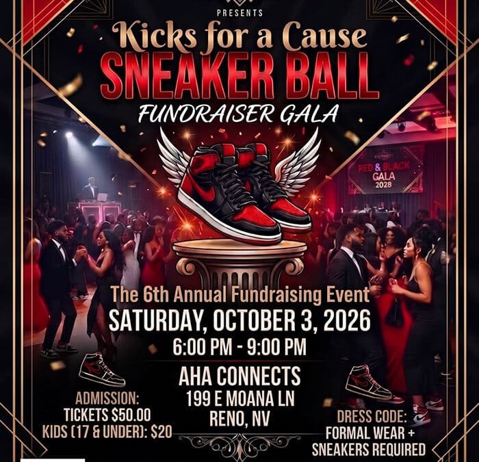 6th Annual Fundraiser Gala “Kicks for a Cause” Sneaker Ball – October 3rd, 2026